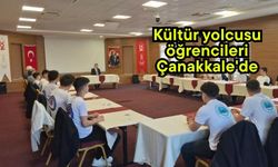 Kültür yolcusu öğrencileri Çanakkale'de