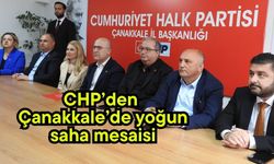 CHP’den Çanakkale’de yoğun saha mesaisi (Video)