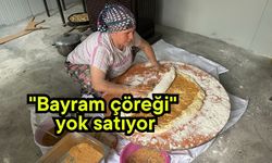 "Bayram çöreği" yok satıyor (Video)