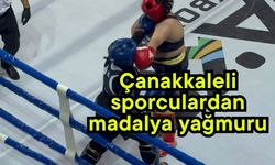 Çanakkaleli sporculardan madalya yağmuru
