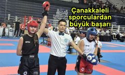 Çanakkaleli sporculardan büyük başarı…