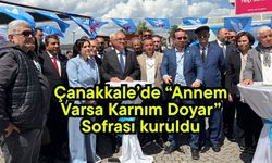 Çanakkale’de “Annem Varsa Karnım Doyar” Sofrası kuruldu