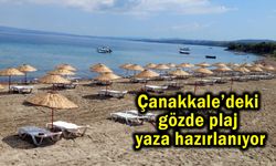 Çanakkale’deki gözde plaj yaza hazırlanıyor