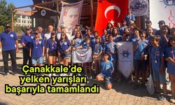 Çanakkale’de yelken yarışları başarıyla tamamlandı