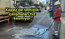 Kepez’de temizlik çalışmaları hız kesmiyor