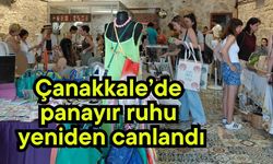 Çanakkale’de panayır ruhu yeniden canlandı