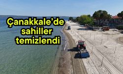 Çanakkale’de sahiller temizlendi