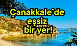 Çanakkale’de eşsiz bir yer!