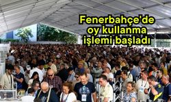 Fenerbahçe'de oy kullanma işlemi başladı (Video)