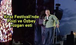 Kiraz Festivali’nde Poizi ve Özbey rüzgarı esti (Video)