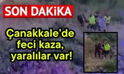 Çanakkale’de feci kaza, yaralılar var!