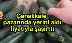 Çanakkale pazarında yerini aldı fiyatıyla şaşırttı