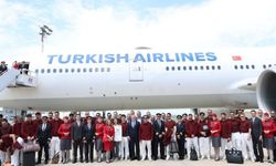 A Milli Takım, ABD'ye gitti (Video)