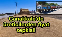 Çanakkale’de üreticilerden fiyat tepkisi! (Video)