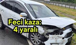 Feci kaza: 4 yaralı