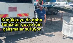 Küçükkuyu’da daha temiz bir çevre için çalışmalar sürüyor