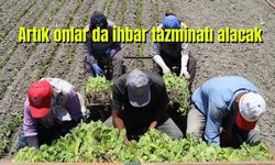 Artık onlar da ihbar tazminatı alacak