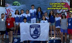 Çanakkale’den milli takıma gururlandıran başarı