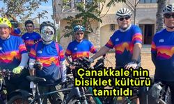 Çanakkale’nin bisiklet kültürü tanıtıldı