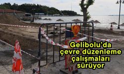 Gelibolu’da çevre düzenleme çalışmaları sürüyor