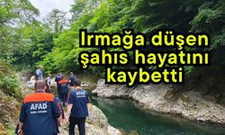 Irmağa düşen şahıs hayatını kaybetti