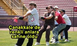 Çanakkale’de renkli anlara sahne oldu