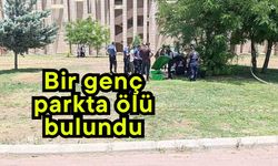 Bir genç parkta ölü bulundu