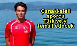 Çanakkaleli sporcu Türkiye’yi temsil edecek