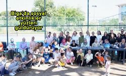 Biga’da sosyal etkinlikler yüzleri güldürüyor