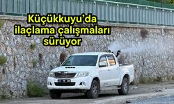 Küçükkuyu’da ilaçlama çalışmaları sürüyor