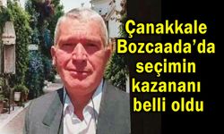 Çanakkale Bozcaada’da seçimin kazananı belli oldu