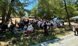 Çanakkale'nin köyünde 2 bin kişilik dev hayır