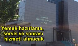 Yemek hazırlama, servis ve sonrası hizmeti alınacak