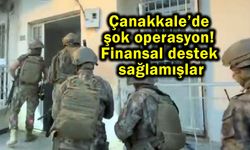 Çanakkale’de şok operasyonla yakalandılar (Video)