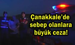 Çanakkale’de sebep olanlara büyük ceza!