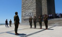Çanakkale'de 57. Alay nöbete devam ediyor (Video)