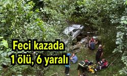 Feci kazada 1 ölü, 6 yaralı