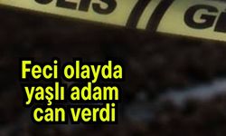 Feci olayda yaşlı adam can verdi
