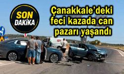 Çanakkale’deki feci kazada can pazarı yaşandı!