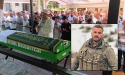 Genç uzman çavuş, gözyaşlarıyla son yolculuğuna uğurladı