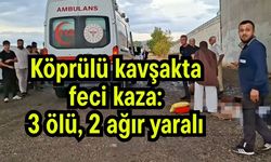 Köprülü kavşakta feci kaza: 3 ölü, 2 ağır yaralı