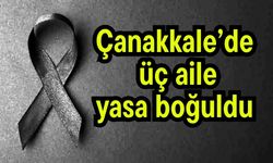 Çanakkale’de üç aile yasa boğuldu