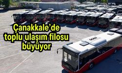 Çanakkale’de toplu ulaşım filosu büyüyor