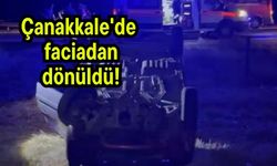 Çanakkale'de faciadan dönüldü! (Video)