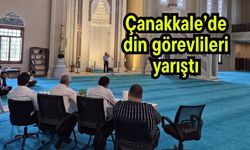 Çanakkale’de din görevlileri yarıştı