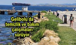 Gelibolu’da temizlik ve bakım çalışmaları sürüyor