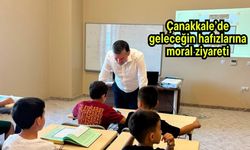 Çanakkale’de geleceğin hafızlarına moral ziyareti