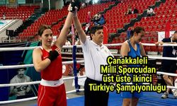 Çanakkaleli Milli Sporcudan üst üste ikinci Türkiye Şampiyonluğu