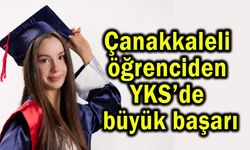 Çanakkaleli öğrenciden YKS’de büyük başarı