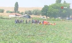Son Dakika! Eğitim helikopteri düştü: "2 yaralı"